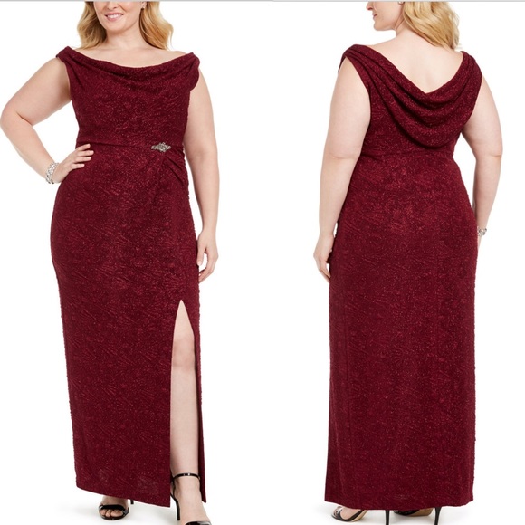 cocktail and party alex evenings plus size